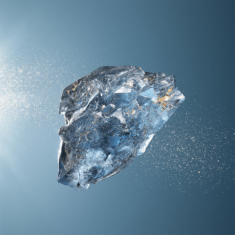 MINERALI DEI GHIACCIAI SVIZZERI INCAPSULATI